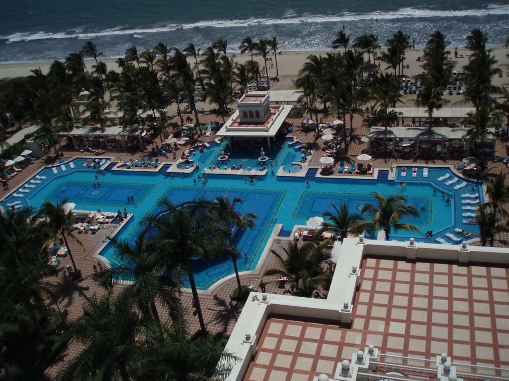 Pool at Riu Palace Pacifico, Puerto Vallarta