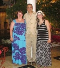 Family at the Melia 2015